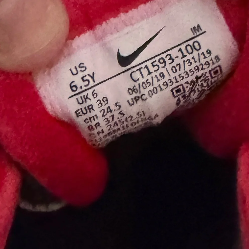 Nike air max 95 Christmas sweater red white blue 6.5 8 - Picture 6 of 6